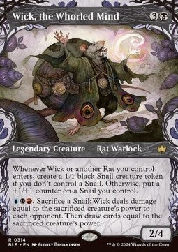 Wick, the Whorled Mind - Bloomburrow: Extras (Rare) [XBLB-314]