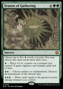 Season of Gathering - Bloomburrow (Mythic) [BLB-192]