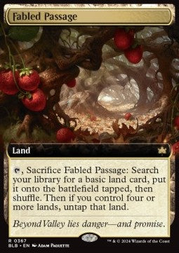Fabled Passage - Bloomburrow: Extras (Rare) [XBLB-367]