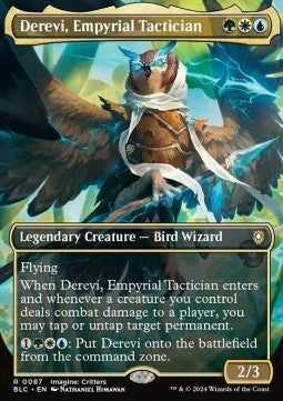 Derevi, Empyrial Tactician - Commander: Bloomburrow: Extras (Rare) [XBLC-87]