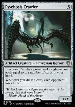 Psychosis Crawler - Commander: Bloomburrow (Rare) [BLC-282]