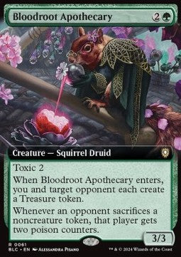 Bloodroot Apothecary - Commander: Bloomburrow: Extras (Rare) [XBLC-61]