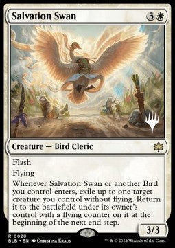 Salvation Swan (V.2) - Bloomburrow: Promos (Rare) [PBLB-28]
