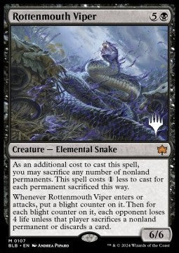 Rottenmouth Viper (V.2) - Bloomburrow: Promos (Mythic) [PBLB-107]
