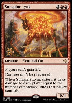 Sunspine Lynx (V.1) - Bloomburrow: Promos (Rare) [PBLB-155]
