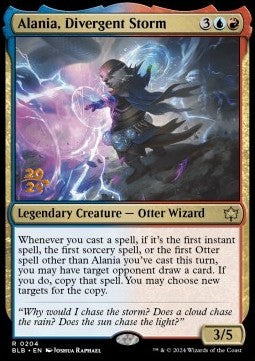 Alania, Divergent Storm (V.1) - Bloomburrow: Promos (Rare) [PBLB-204]