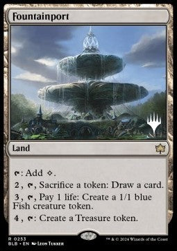Fountainport (V.2) - Bloomburrow: Promos (Rare) [PBLB-253]