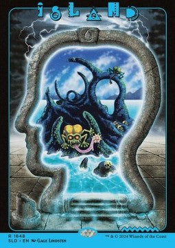 Island (V.1) - Secret Lair Drop Series: Inside an Elevator Superdrop (Rare) [SLDIE-1648]
