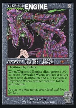 Wurmcoil Engine - Secret Lair Drop Series: Inside an Elevator Superdrop (Mythic) [SLDIE-1661]