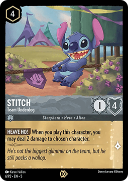Stitch - Team Underdog - Promos Year 2 (Promo) [PR2-6]