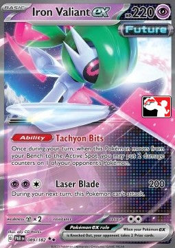Iron Valiant ex - Play! Pokémon Prize Pack Series Five (Promo) [PPS5-PAR 089]