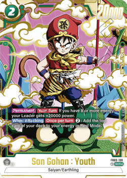 Son Gohan : Youth (FB03-139)  (V.2 - Alternate Art) - Raging Roar [Fusion World] (Alternate Art) [FB03-139]