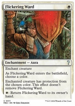Flickering Ward - Mystery Booster 2 (Uncommon) [MB2-11]