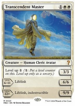 Transcendent Master - Mystery Booster 2 (Mythic) [MB2-23]