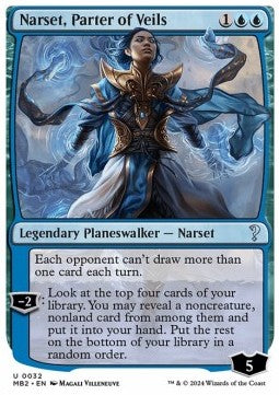 Narset, Parter of Veils - Mystery Booster 2 (Uncommon) [MB2-32]