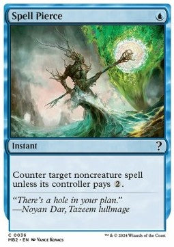 Spell Pierce - Mystery Booster 2 (Common) [MB2-36]