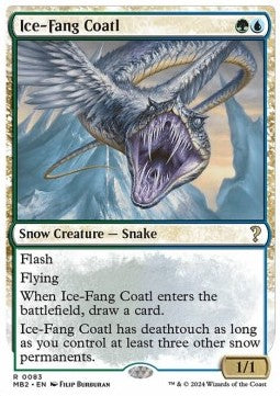 Ice-Fang Coatl - Mystery Booster 2 (Rare) [MB2-83]