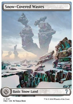 Snow-Covered Wastes - Mystery Booster 2 (Uncommon) [MB2-121]