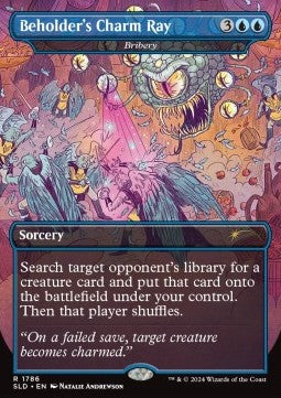 Bribery - Secret Lair Drop Series: Secret Lair x Dungeons & Dragons: 50th Anniversary Superdrop (Rare) [SLD50A-1786]
