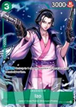 Izo (OP01-033) (V.3) - Unnumbered Promos (Uncommon) [UP-OP01-033]