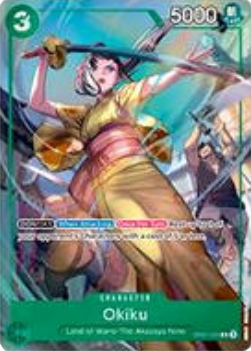 Okiku (OP01-035) (V.3) - Unnumbered Promos (Rare) [UP-OP01-035]