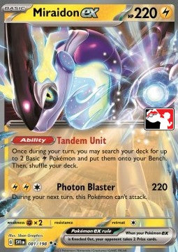 Miraidon ex - Play! Pokémon Prize Pack Series Five (Promo) [PPS5-SVI 081]