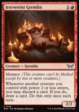 Irreverent Gremlin - Duskmourn: House of Horror (Uncommon) [DSK-142]