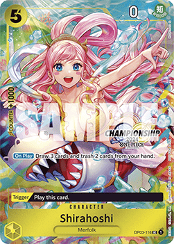Shirahoshi (OP03-116) - Special Tournament Promos (Uncommon) [STP-OP03-116]