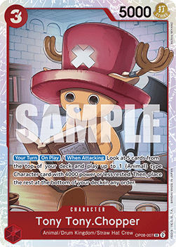 Tony Tony.Chopper (OP08-007) (V.1) - Two Legends (Super Rare) [OP08-007]
