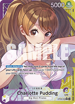 Charlotte Pudding (OP08-058) (V.2) - Two Legends (Alternate Art) [OP08-058]