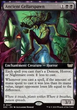 Ancient Cellarspawn - Commander: Duskmourn: House of Horror: Extras (Rare) [XDSC-47]