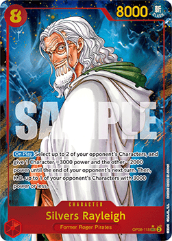 Silvers Rayleigh (OP08-118) (V.2) - Two Legends (Alternate Art) [OP08-118]
