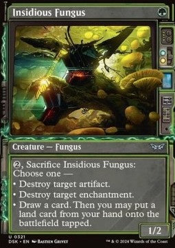 Insidious Fungus - Duskmourn: House of Horror: Extras (Uncommon) [XDSK-321]