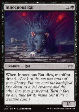 Innocuous Rat - Duskmourn: House of Horror (Common) [DSK-103]