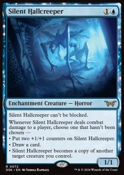 Silent Hallcreeper - Duskmourn: House of Horror (Rare) [DSK-72]