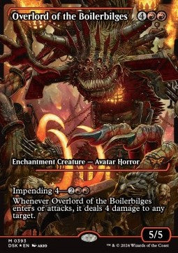 Overlord of the Boilerbilges (V.2) - Duskmourn: House of Horror: Extras (Mythic) [XDSK-393]