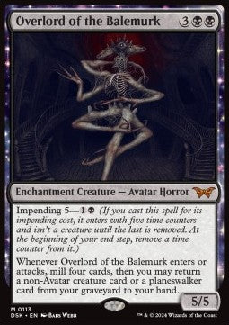 Overlord of the Balemurk - Duskmourn: House of Horror (Mythic) [DSK-113]