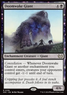 Doomwake Giant - Commander: Duskmourn: House of Horror (Rare) [DSC-138]
