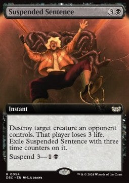 Suspended Sentence - Commander: Duskmourn: House of Horror: Extras (Rare) [XDSC-54]