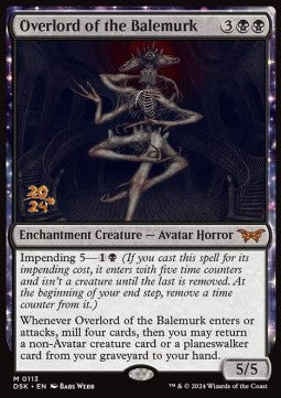 Overlord of the Balemurk (V.1) - Duskmourn: House of Horror: Promos (Mythic) [PDSK-113]
