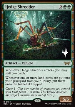 Hedge Shredder (V.2) - Duskmourn: House of Horror: Promos (Rare) [PDSK-183]