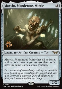 Marvin, Murderous Mimic (V.1) - Duskmourn: House of Horror: Promos (Rare) [PDSK-253]