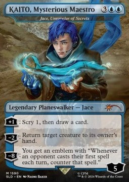 Jace, Unraveler of Secrets - Secret Lair Drop Series: Camp Totally Safe Superdrop (Mythic) [SLDCTSS-1590]