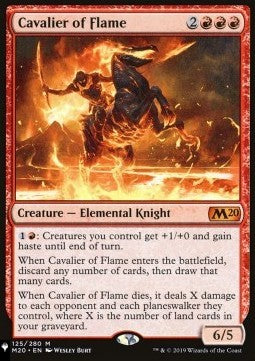 Cavalier of Flame - Mystery Booster 2: Reprints from Across Magic's History (Mythic)