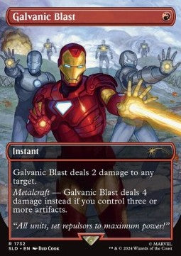 Galvanic Blast - Secret Lair Drop Series: Marvel Superdrop (Rare) [SLDMVL-1732]