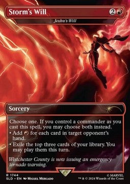 Jeska's Will - Secret Lair Drop Series: Marvel Superdrop (Rare) [SLDMVL-1744]