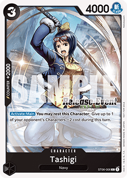 Tashigi (ST06-006) (V.4) - Unnumbered Promos (Common) [UP-ST06-006]