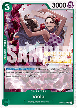 Viola (OP04-021) - Judge Promos (Common) [JDG-OP04-021]