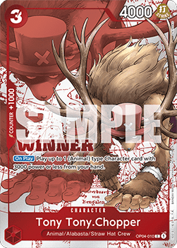 Tony Tony.Chopper (OP04-010) (V.2) - Unnumbered Promos (Common) [UP-OP04-010]