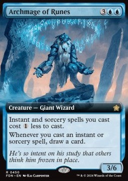 Archmage of Runes (V.3) - Magic: The Gathering Foundations: Extras (Rare) [XFDN-450]